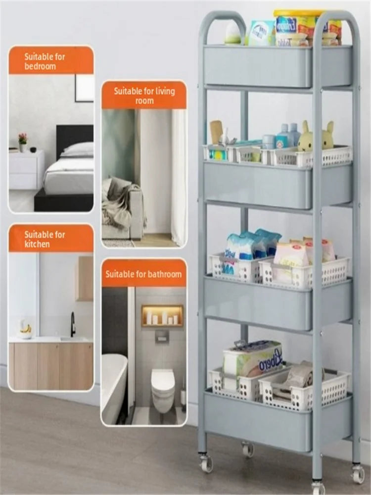 Heavy Duty Rolling Storage Trolley