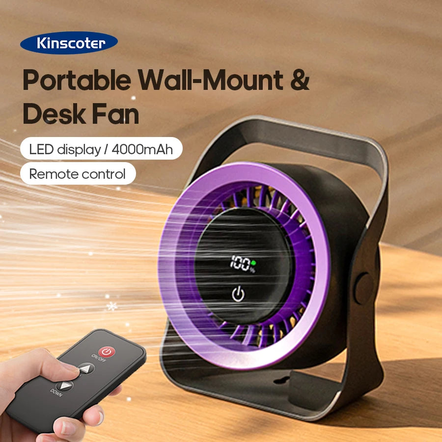 Portable Rechargeable Mini Cooling Fan