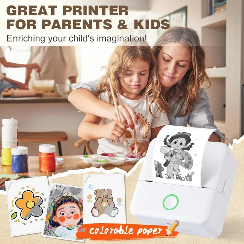 Pocket Mini Sticker Label Printer