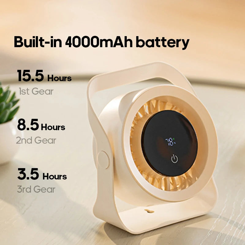Portable Rechargeable Mini Cooling Fan