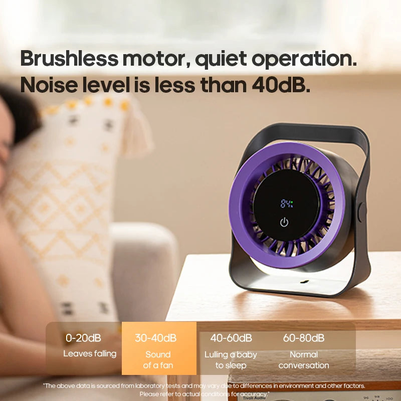 Portable Rechargeable Mini Cooling Fan